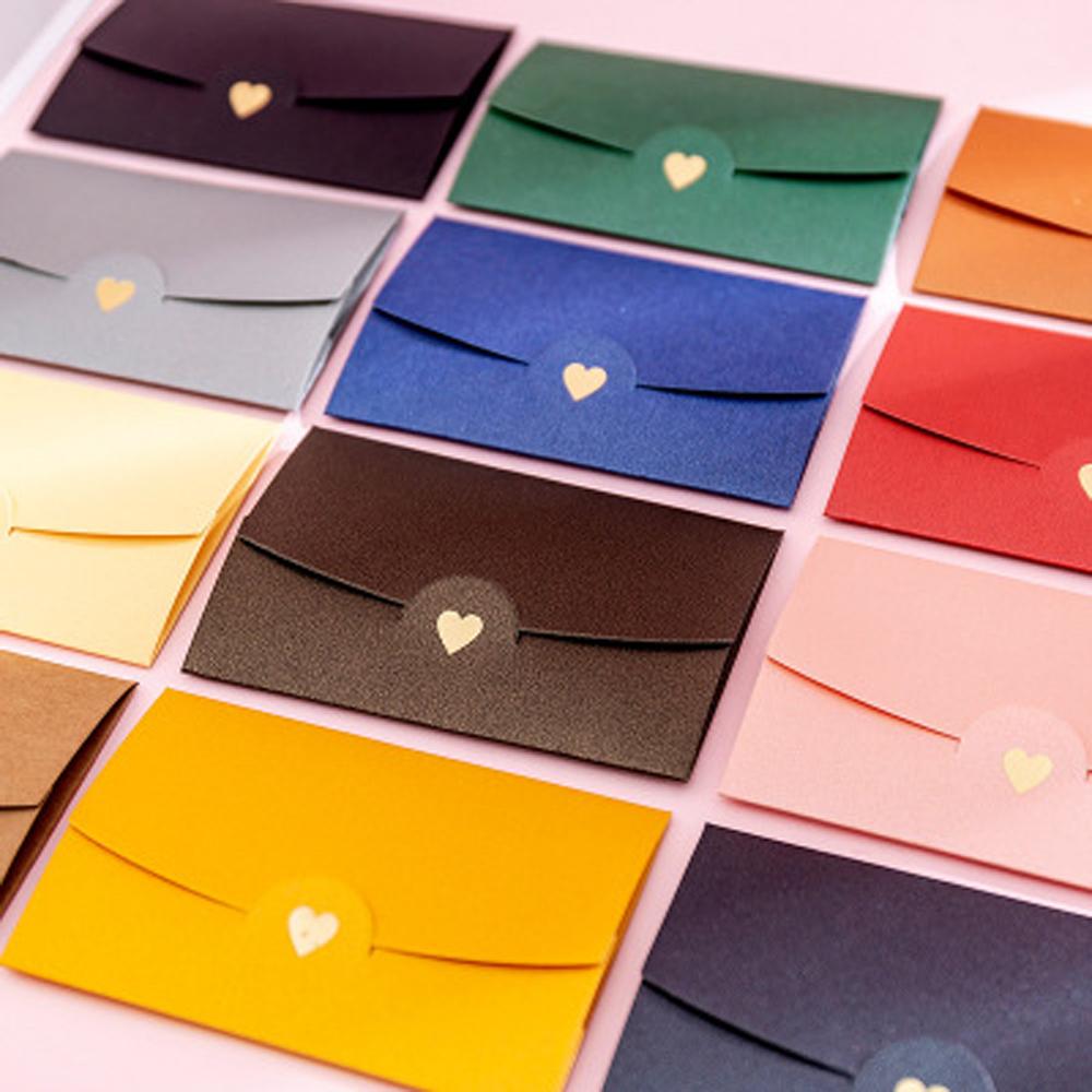 10.5*7CM Pearlescent Paper For Letter Paper Envelopes Name Card Mini Envelopes Greeting Card