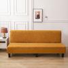 LANMOLIFE Stretch Futon Slipcover Armless Sofa Cover Furniture Protector Without Armrests Slipcover Soft