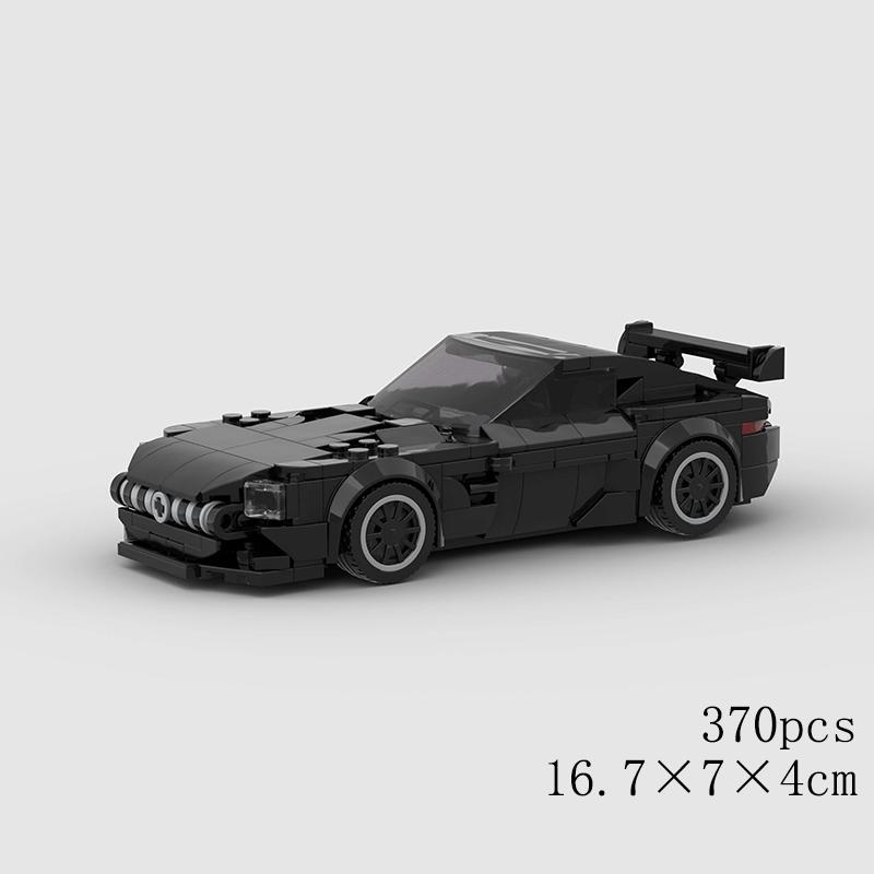 MOC Car Super Race City Speed ​​Sport Pickup Vehicle Model Building Blocks Rally Supercar Racing Bricks Christmas Gift Technical