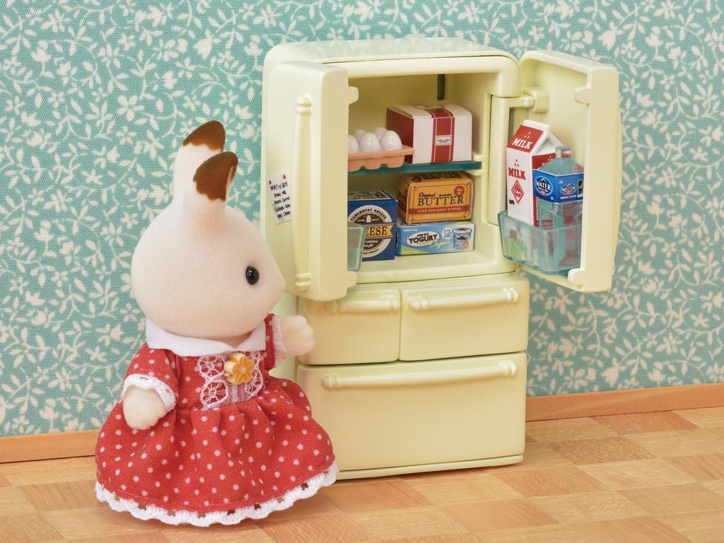 Sylvanian Families Мебель ST Mark Сертификация Возраст Игрушка Кукольный домик Sylvanian Families EPOCH [Набор холодильников] Car-422 3+