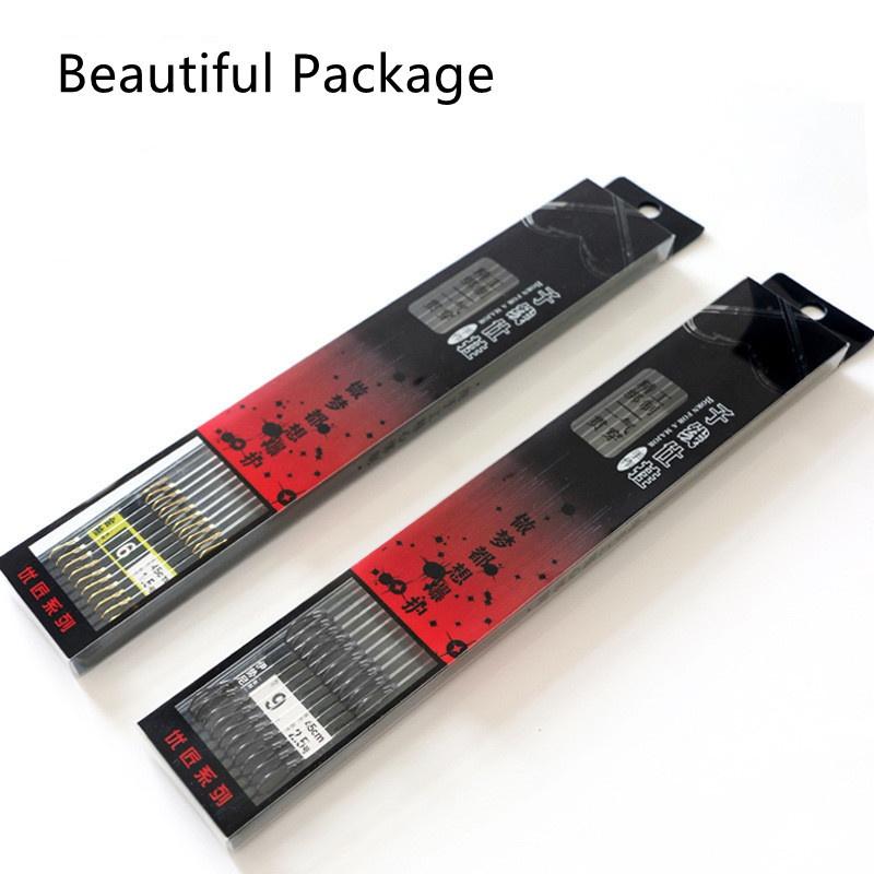 20 Hook /10 Pair of New Fine Packaging Fishing Tackle Fishing Line Double Hook Manual Double Hook Fishing Hook Bait