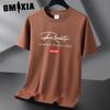Хлопковая летняя футболка с коротким рукавом для мужчин и женщин, модный повседневный студенческий топ с коротким рукавом, базовая рубашка больших размеров