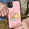 Кавайная Милая Кролик M-MolangS Аниме Чехол для Телефона Для IPhone 16 15 14 11 12 13 Pro Max Plus 12 XS Max Задняя Крышка Матовый Чехол