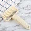1pc Pro-Style Pastry Lattice Roller Cutter - Non-Electric, Manual, Quick & Easy Pie Crust Decorator for Homemade Pies and Dough Design