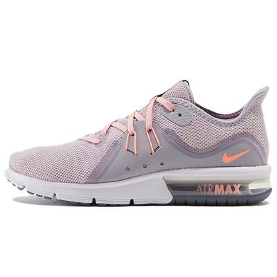 Air Max Sequent 3 Hot Punch Crimson Женские Кроссовки Розовый Атмосферно-Серый Дымчато-Серый 908993-016