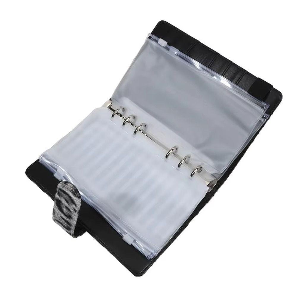 Цветная сумка-хранилище для блокнота, конверт для экономии денег из ПУ, мягкая папка-планировщик бюджета, планировщик бюджета