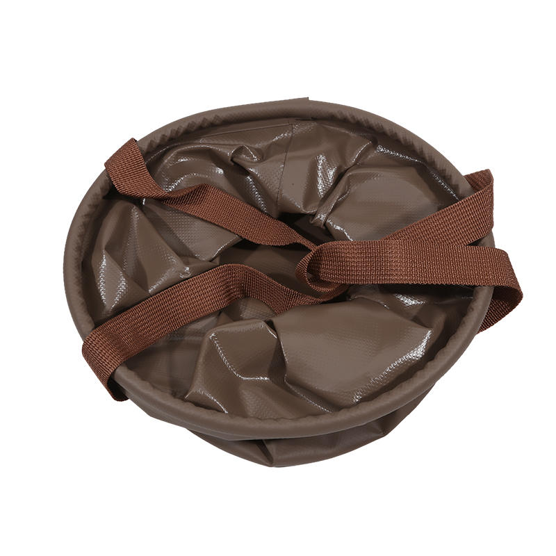 10L Camping Bucket Waterproof Water Storage Bucket Portable Water Bag Foldable Basin With Handle Camping Supplies