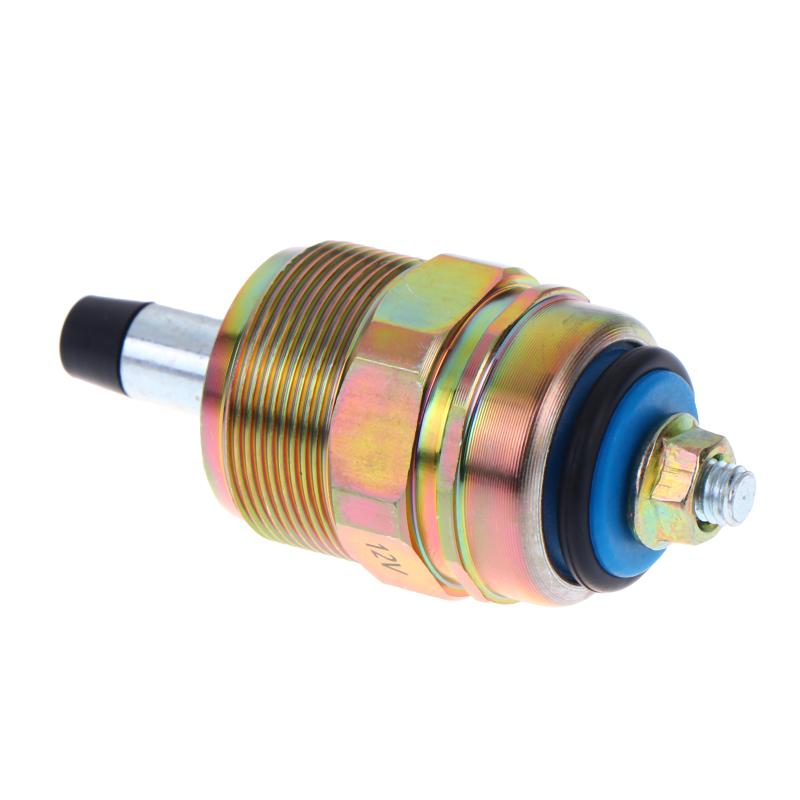 Injection Fuel Pump 12V Shut Off Solenoid Valve Compatible with 0330001015 0330001016 Fast Engine Stop Response