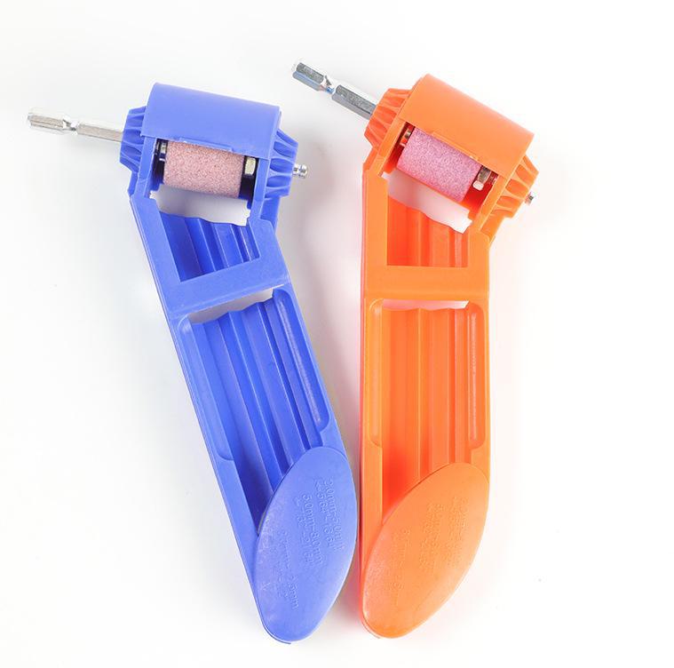 Портативный синий пистолетный инструмент для заточки спиральных сверл