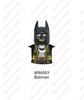 Игрушечные строительные блоки Герои Marvel Мини-кирпичики Росомаха Железный Человек Тор Собери 3D куклы игрушки праздничные подарки