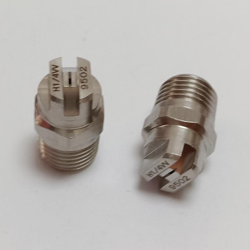 1/4" BSPT нержавеющая сталь плоскоструйная форсунка для очистки