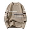 Fashion Casual Long Sleeve Round Neck Men'S Sweater Loose Pullover