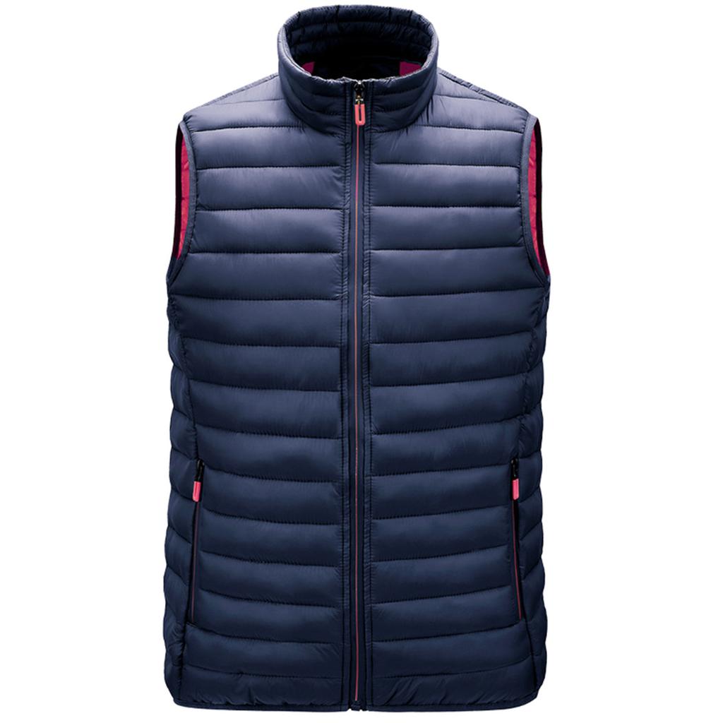 Casual Men'S Vest Men'S Loose Autumn And Winter Warm Down Cotton Vest Coat
