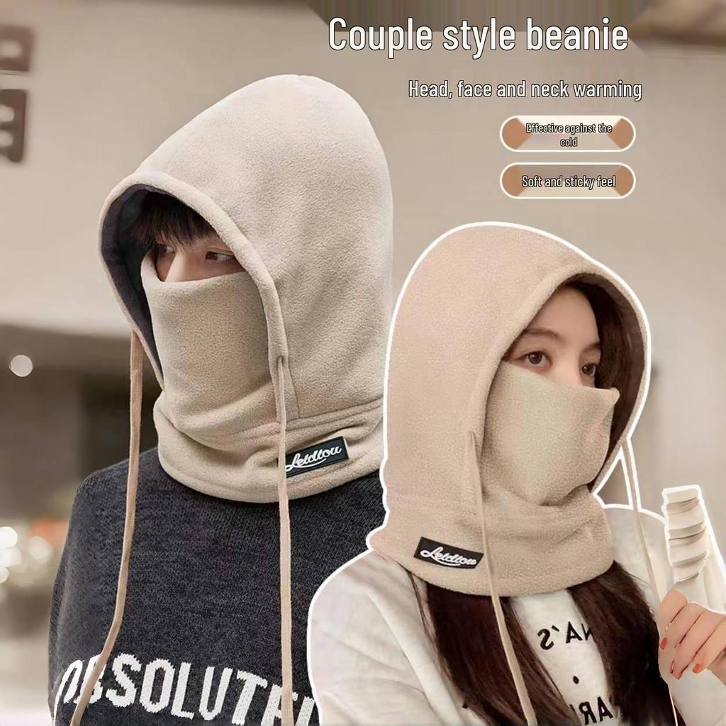 Женская зимняя шапка для верховой езды со встроенным снудом - Теплый, ветрозащитный подшлемник для электромобилей