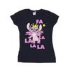 Disney Womens/Ladies Lilo & Stitch Angel Fa La La Cotton T-Shirt