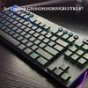 Колпачки для клавиш Logitech для механической клавиатуры G915/G913/G913tkl/G813TKL, полупрозрачные, 111 клавиш, версия США, включает клавиши ISO