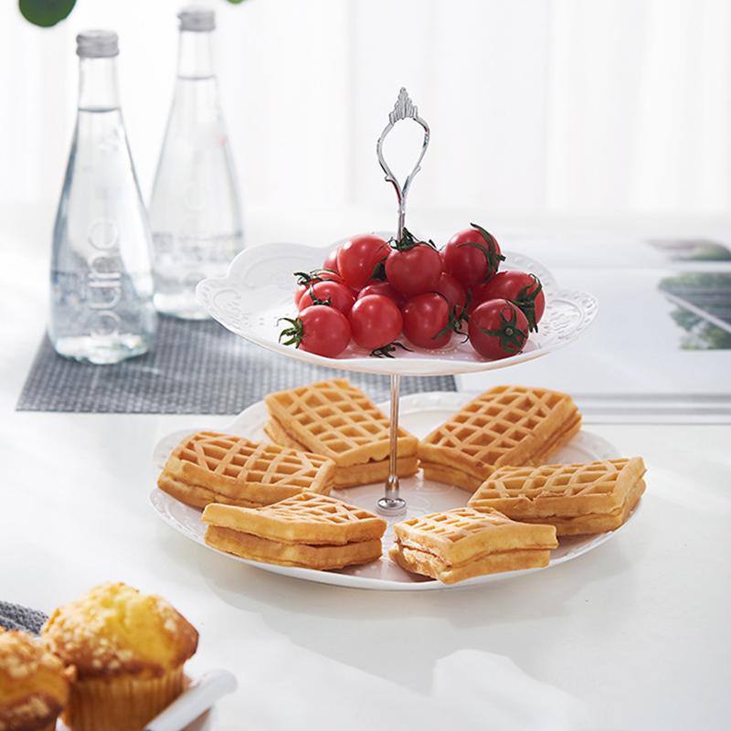 2/3-ярусная подставка для кексов, сервировочная подставка, десертная башня, поднос для фруктов, для чаепития, детского праздника, свадьбы, рождественской вечеринки