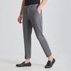 Lilang Men's Ice Silk Lightweight Cropped Casual Pants