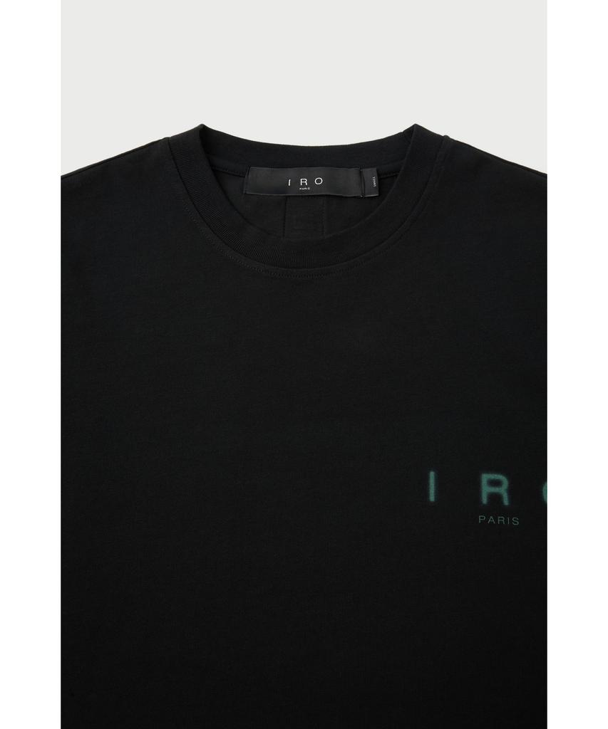 IRO Ondra Equalizer Art One Short Sleeve T-Shirt Iqtam26704Bkx