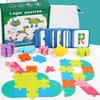 Buckle Logic Thinking Puzzle Children's Early Education Puzzle Geometric Shape Number Alphabet Variable Puzzle