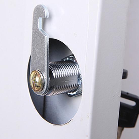 Замок для ящика из цинкового сплава повышенной прочности с 2 ключами Универсальный для картотечного шкафа, гардероба