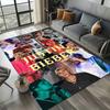 Новый стиль 2025 Джастин Дрю Бибер Певец JB Ковер Коврик для Гостиной Спальни Домашний Декор Дивана, Детский Нескользящий Напольный Коврик