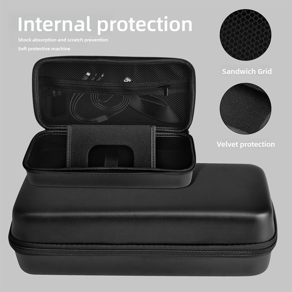 Жесткая портативная защитная сумка из ЭВА для игровой консоли MSI Claw 8, защитный дорожный чехол для хранения, сумка на молнии для переноски, противоударный чехол
