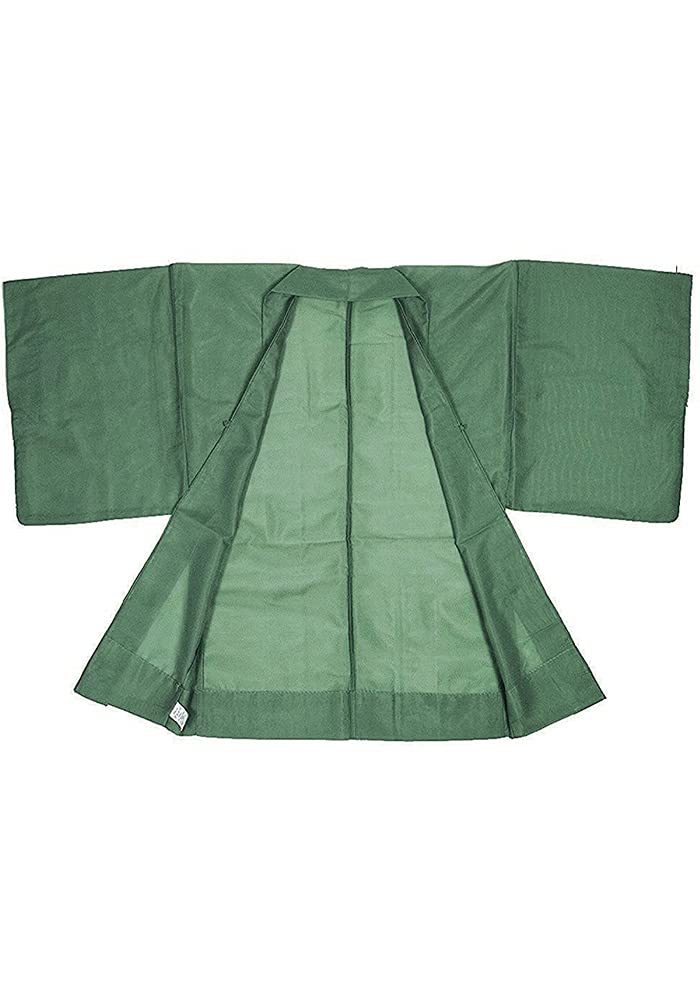 Summer Single Komaro Single Willow [KYOETSU] Haori, Washable, Plain, Clothes, Fabric, Item, Men's (M, Dyed)