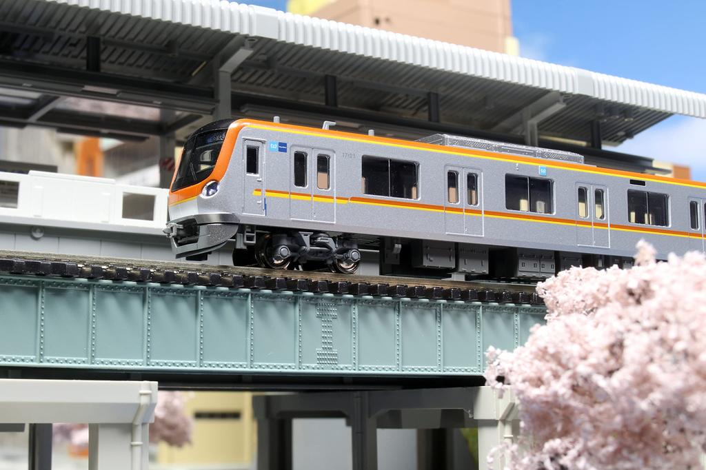 KATO N Gauge Tokyo Metro Yurakucho LineFukutoshin Line 17000 Series 4-car Additional Set 10-1759 Railway Model Train