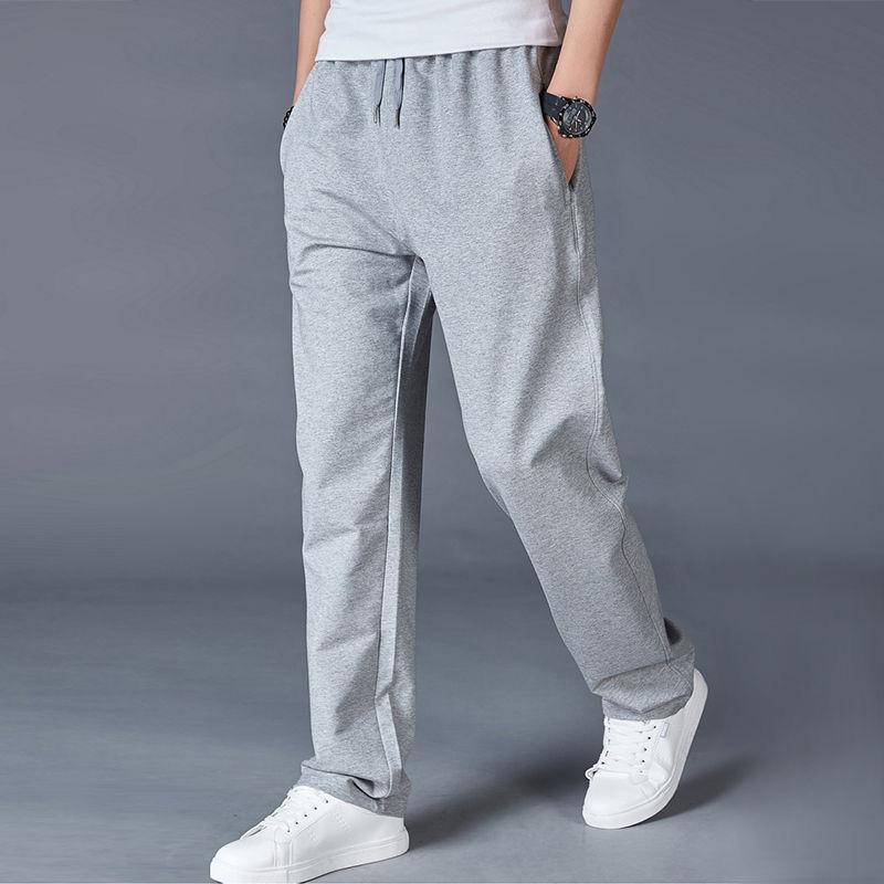 Spring and Autumn Sports Pants Men's Straight Loose Casual Pants Plus Size All-match Trousers