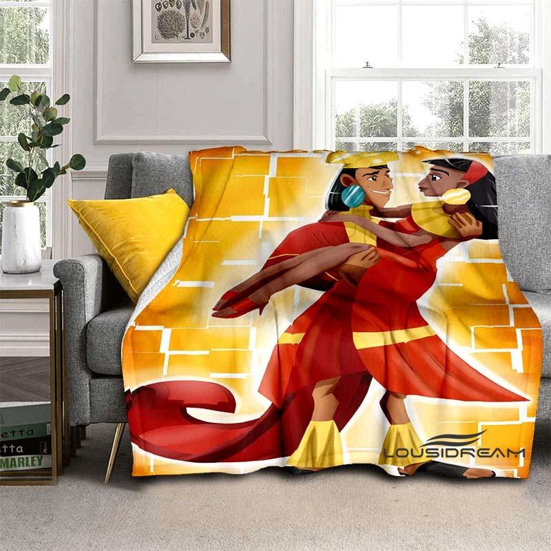 2026 New Cartoon "The Emperor's New Groove" Blanket. A warm and comfortable flannel blanket suitable for bedrooms, sofas, beds,