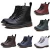 Designer Mens Women  Spring Summer Ankle Motorcycle Snow Chelsea Safety Platform Cowboy Boots Genuine Leather Shoes For Men