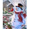 DIY Santa Claus 5D Diamond Painting Full Round Drill Mosaic Cross Stitch Kits Rhinestone Snowman Christmas Gift Home Decor