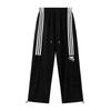 Прямые спортивные штаны в стиле ретро с тремя полосками в стиле хип-хоп унисекс