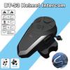 BT-S3 Bluetooth-гарнитура для мотоциклетного шлема, система связи с FM-радио, водонепроницаемая гарнитура, подходит для гонок и езды