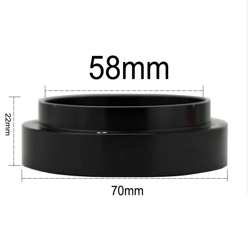 Кольцо-уловитель для кофемолки 51/53/58 мм Кольцо-уловитель для кофе Кольцо против разлета порошка Ткань для кофейной ручки Кольцо для дозирования порошка Дозирующая воронка