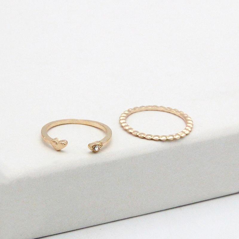 10 шт./компл. кольца со звездами и луной для женщин и девочек, комплект украшений, подарки, аксессуары ARI