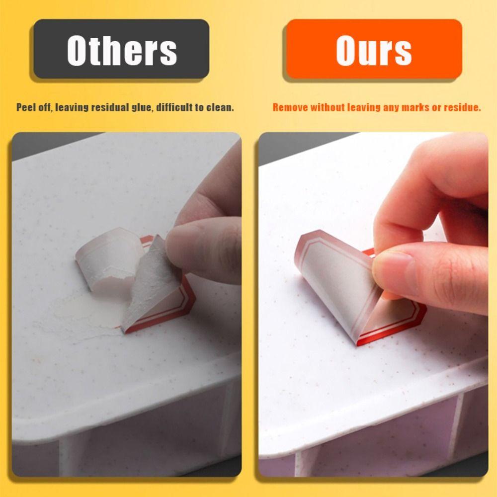 50 листов Цветные наклейки для этикеток Рукописная маркировка цены Клейкая бумага Самоклеящаяся этикеточная бумага Дом