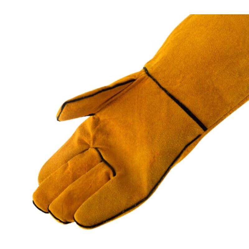 Fuan Te Lao 34cm Suede Cowhide Work Gloves
