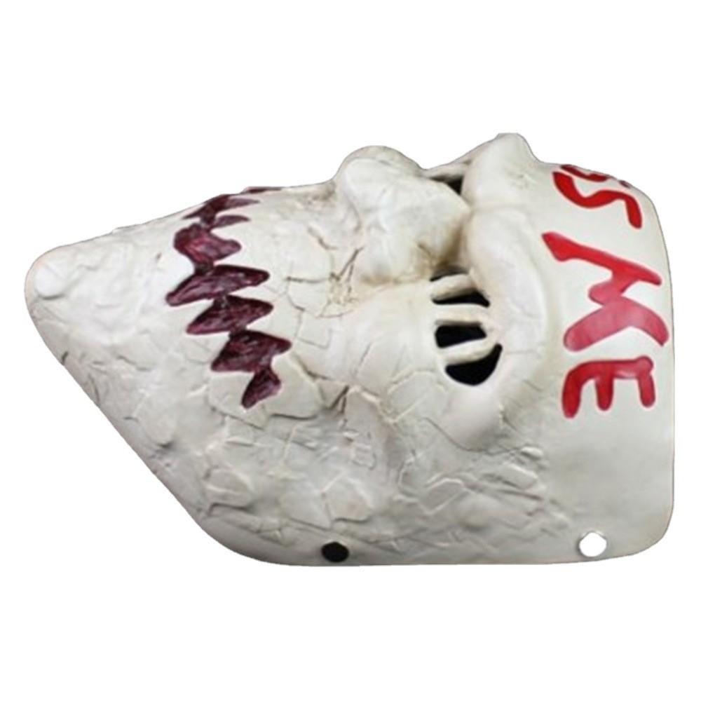 Creative Kiss Me Demon Resin Mask Fun Halloween Accessory For Role-playing Events