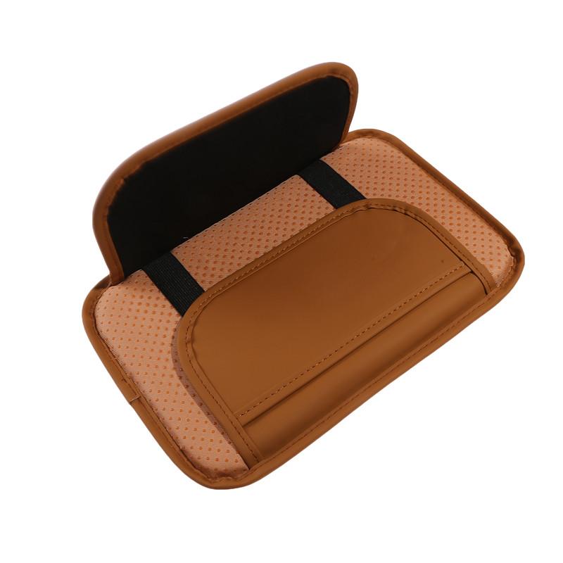 Подушка подлокотника автомобиля Кожаная Накладка на крышку центральной консоли Автомобильные аксессуары для интерьера