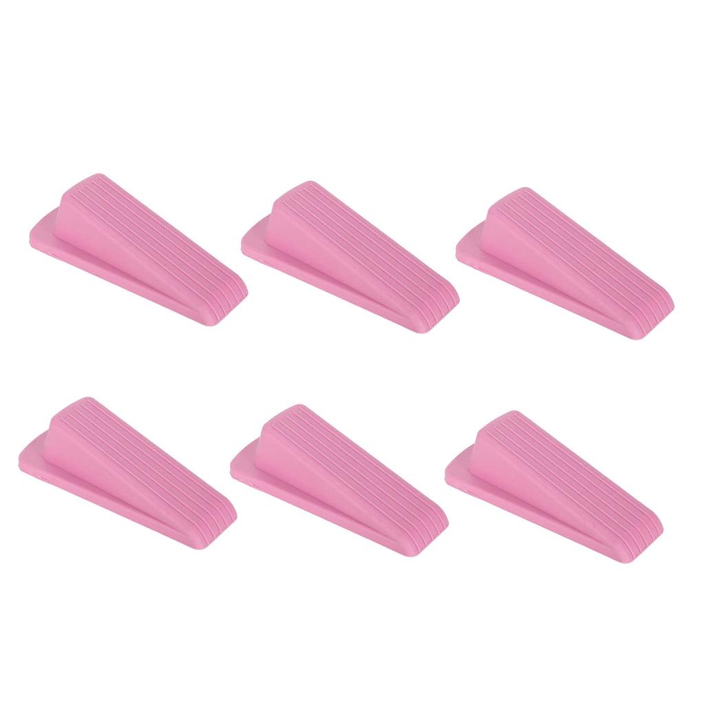 6 шт. дверных стопоров, толстые, гибкие, штабелируемые, прочные, TPR, антидеформационные дверные клинья для 1,2 дюйма