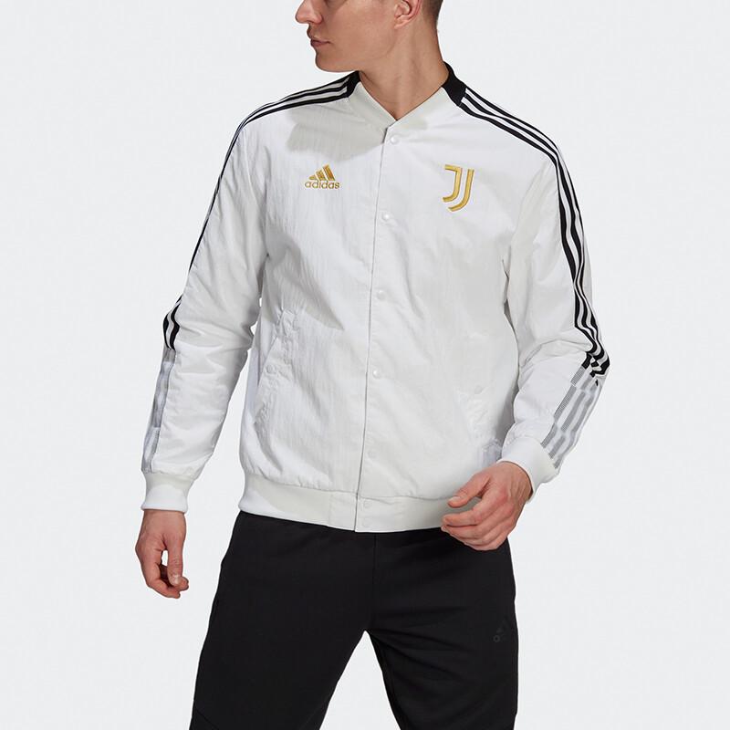 adidas Спортивная куртка-бомбер в полоску с принтом футбольного клуба Ювентус GU6962