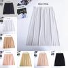 For Girl Ice Silk Underskirt Safety Underskirt Slips Women Long Petticoat Underskirt Half Slips