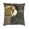 John William Waterhouse The Soul Of The Rose Pillow Case 45x45cm Decor Home Vintage Oil Painting Chair Cushion Square Pillowcase
