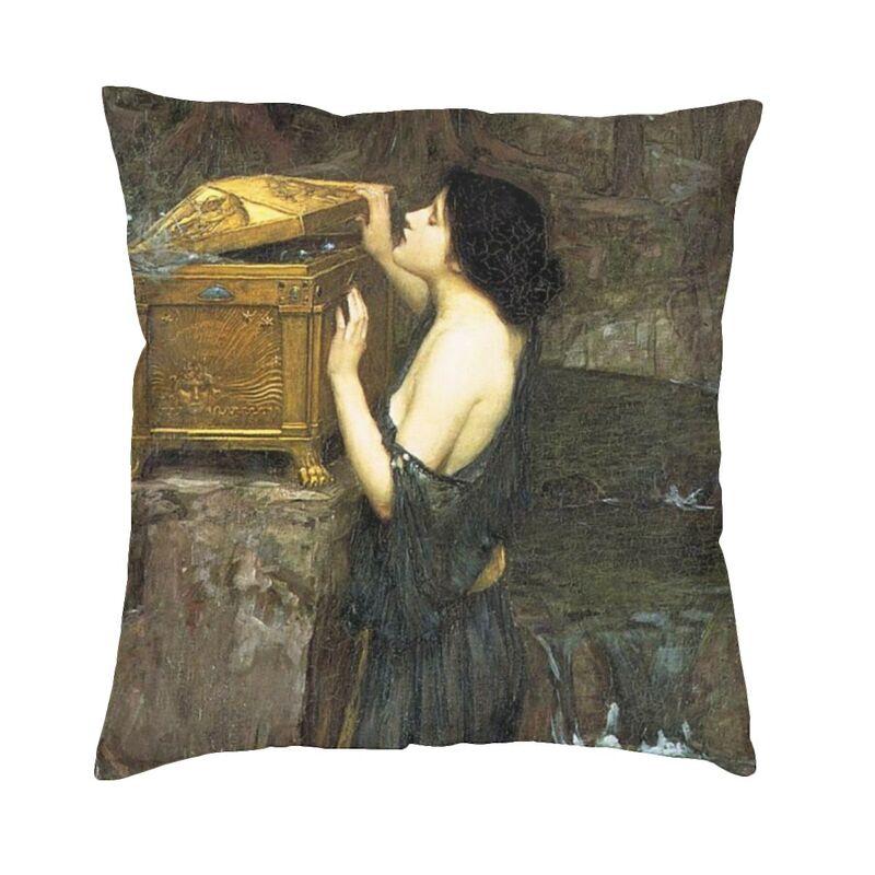 John William Waterhouse The Soul Of The Rose Pillow Case 45x45cm Decor Home Vintage Oil Painting Chair Cushion Square Pillowcase