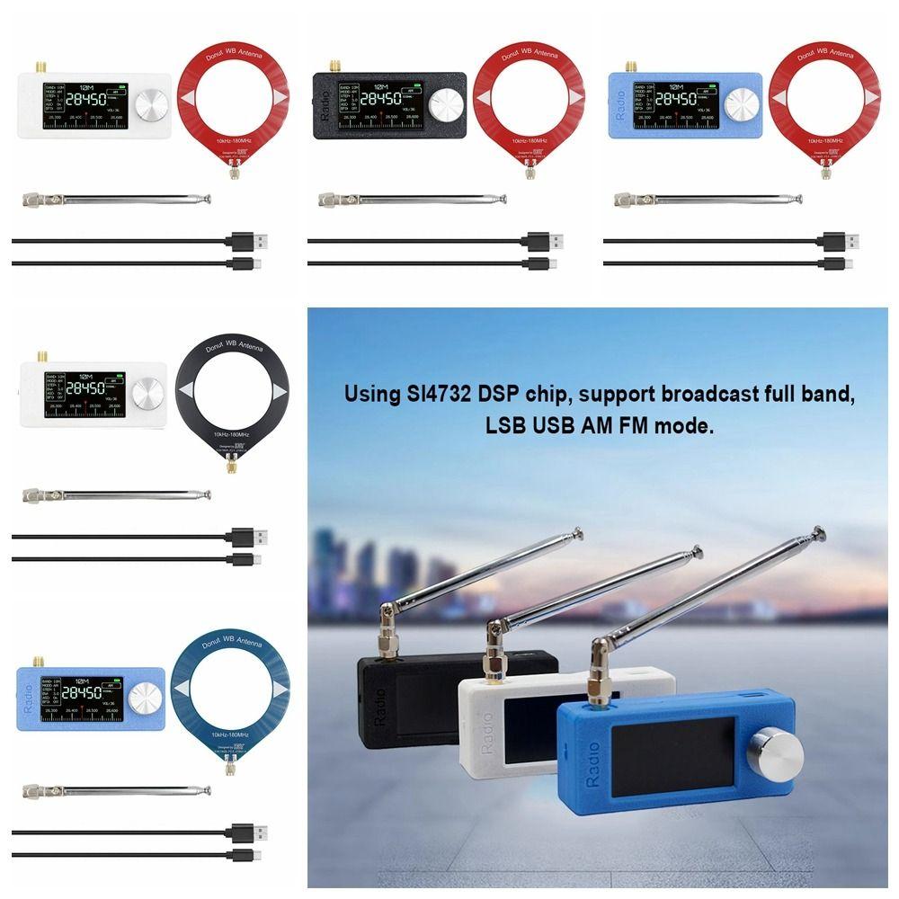 Звукозаписывающее мини-радио SW LW AM FM SSB полнодиапазонный мини-приемник SI4732 DSP радиозапись звука