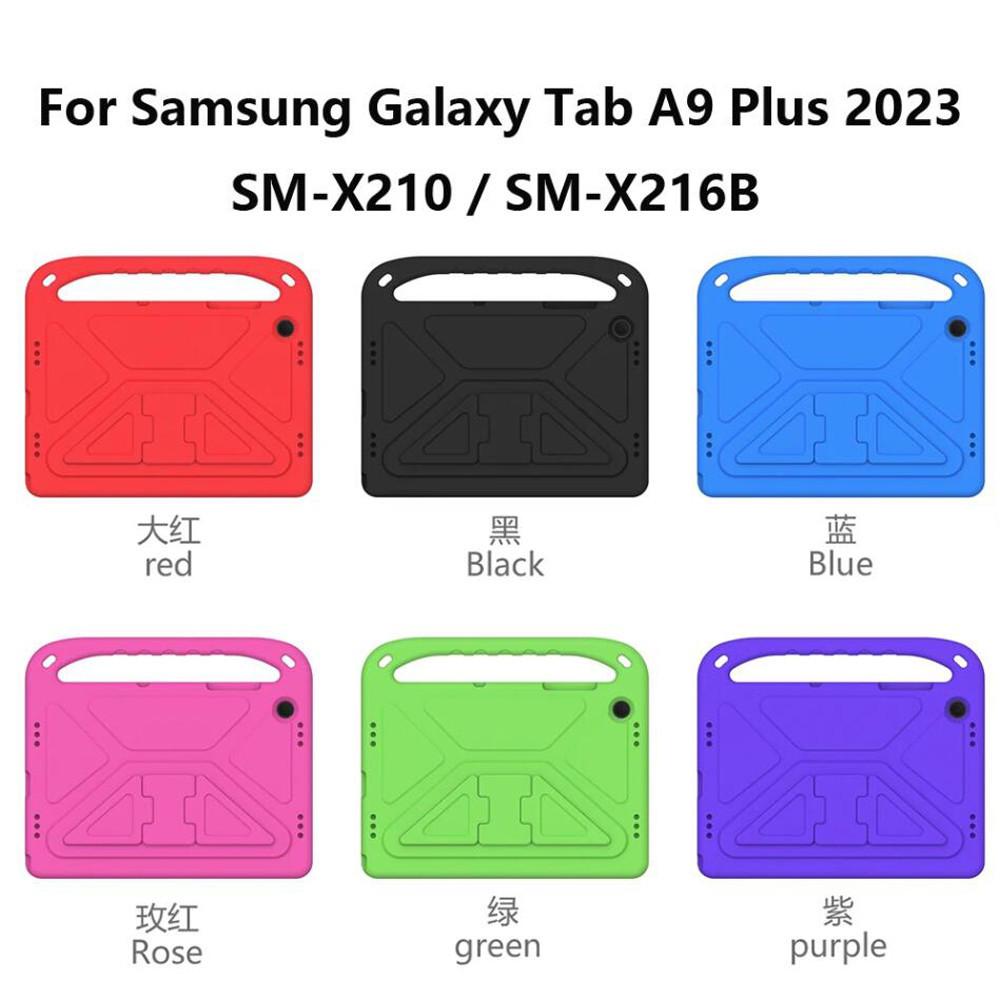 Samsung Galaxy Tab A9 A9+ Plus 2023 SM-X110 SM-X115 SM-X210 SM-X215 SM-X216 Чехол EVA Портативный Ударопрочный Детский Безопасный Чехол-Подставка Для Планшета