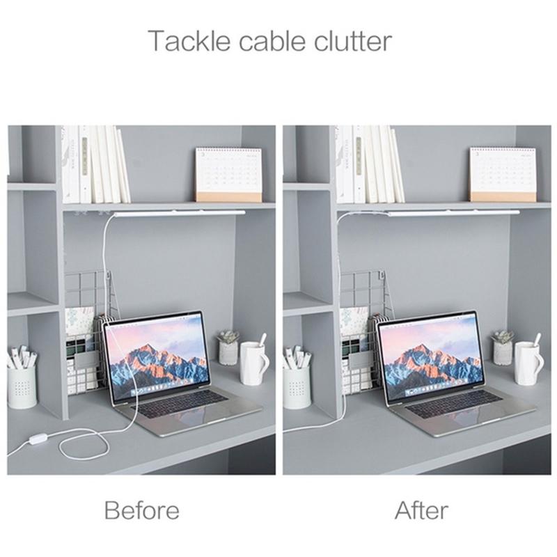 Data Cable Fixing Clamp Self Adhesive Wire Manager Usb Charger Cord Organizer Telephone Line Winder Retainer Clip Cable