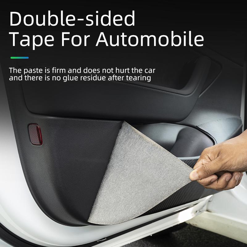 Противоударная накладка на дверь автомобиля модели 3/y Невидимая защитная противоударная накладка для салона автомобиля Tesla model 3/model y